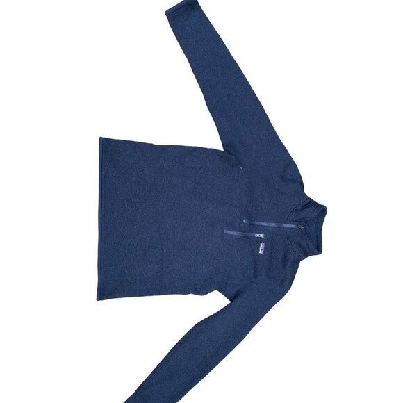 PATAGNOIA Better Sweater 1/4 Zip Jacket Blue - Picture 3 of 6